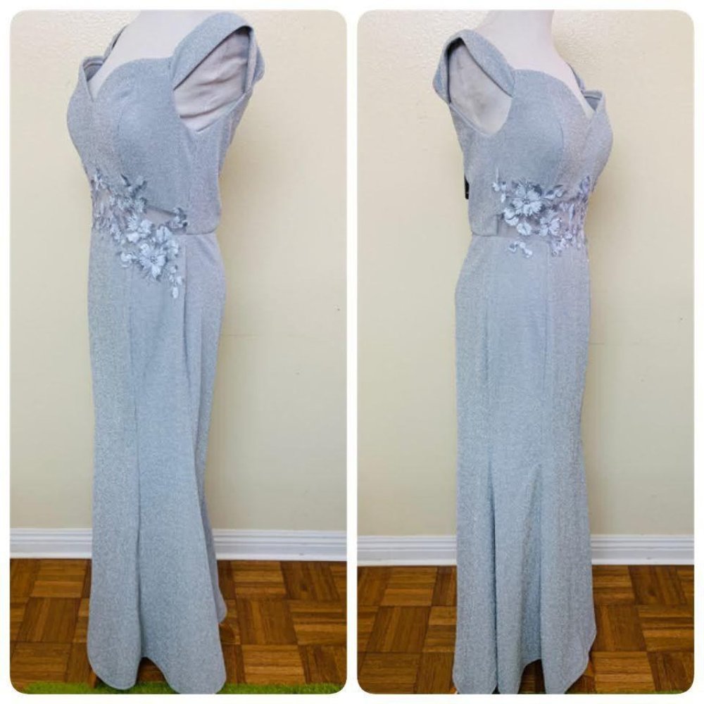 Ever Pretty Mermaid Sparkly Sweetheart Formal Gown - Picture 3 of 12
